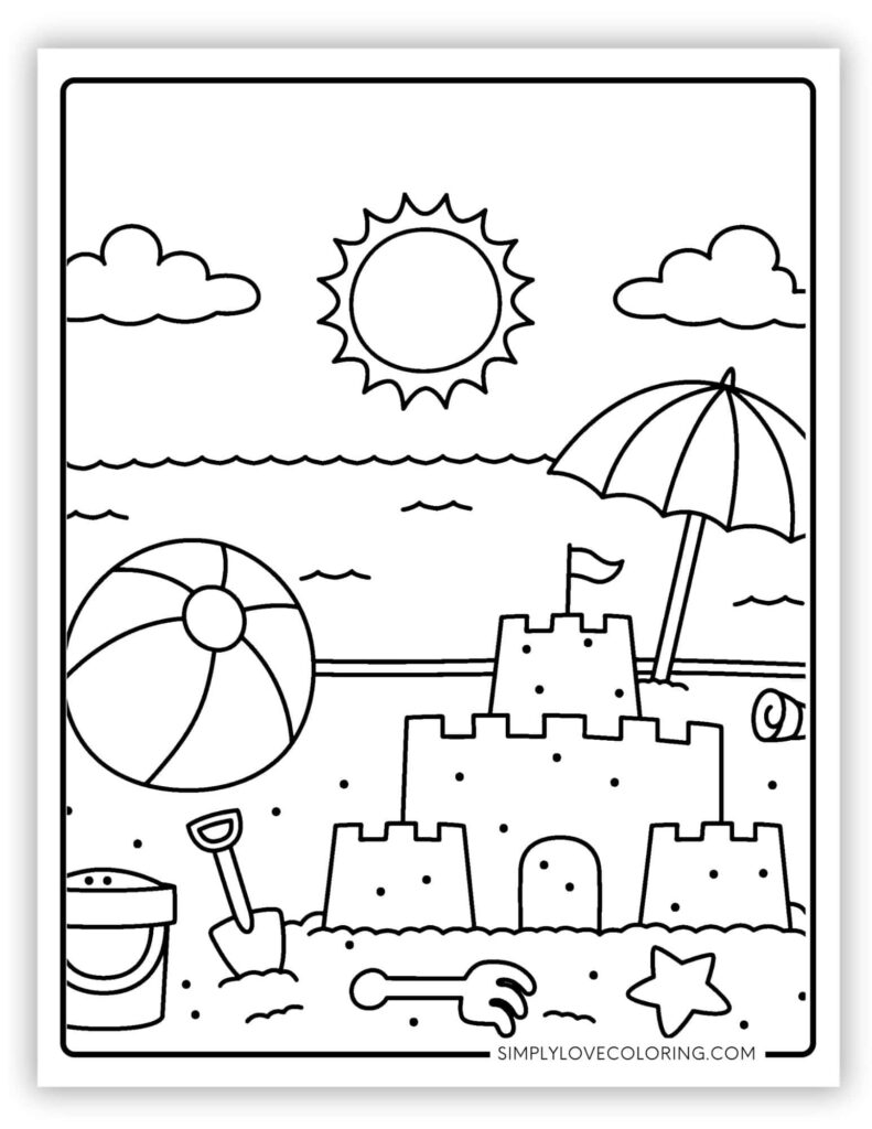 Free Coloring Sheets For Summer - Free Summer Fun: Coloring Pages Printable PDF - Printables for Everyone