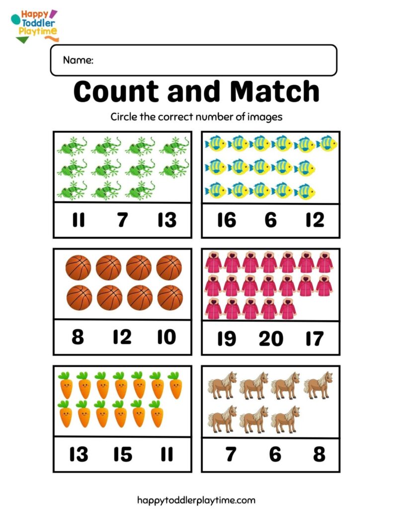 Free Counting Worksheets For Kindergarten – Counting Fun: Free Kindergarten Math Worksheets Free Counting Worksheets For Kindergarten - Counting Fun: Free Kindergarten Math Worksheets