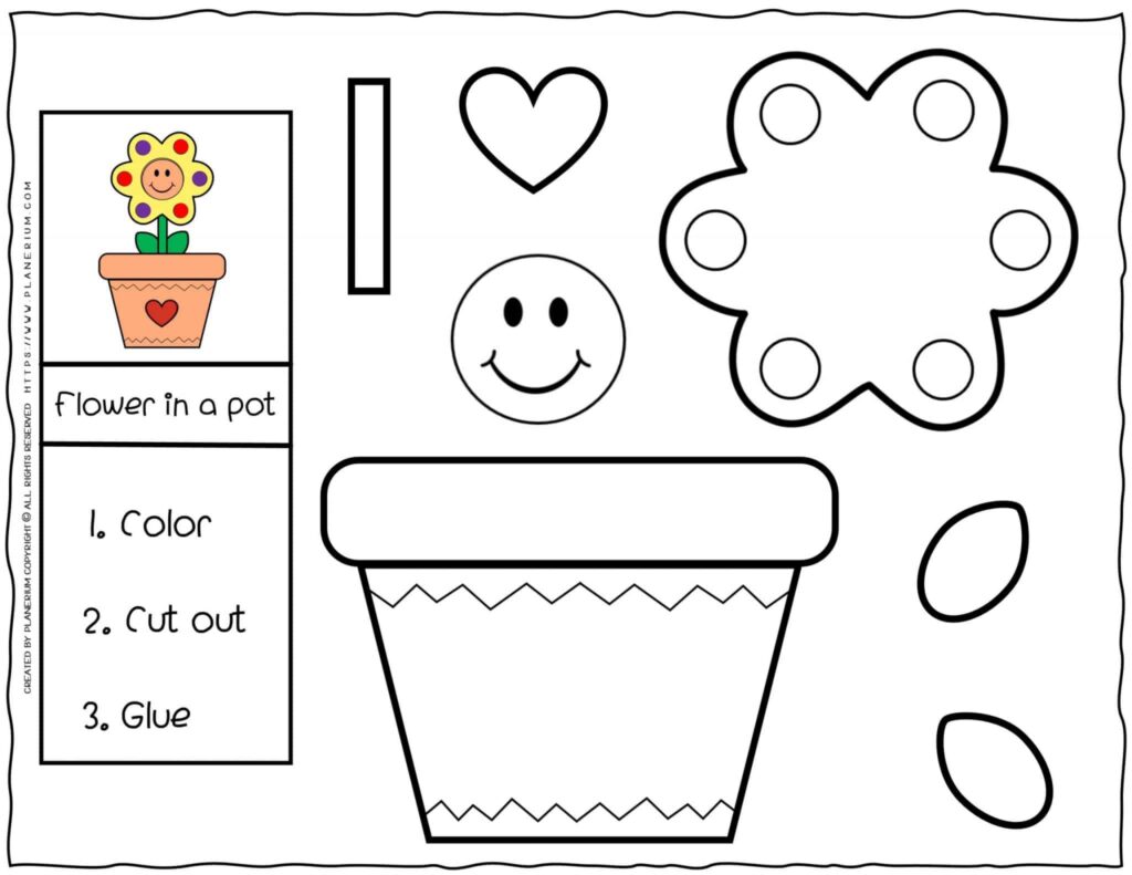 Free Cut And Paste Coloring Pages [2025]