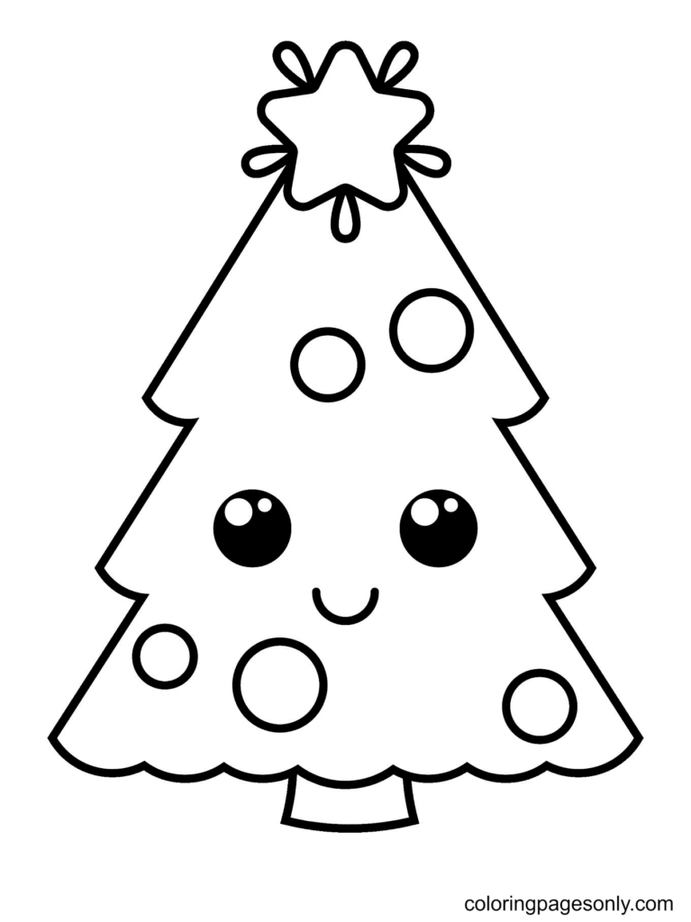 Free Cute Christmas Coloring Pages: Printable Fun! - Printables for ...
