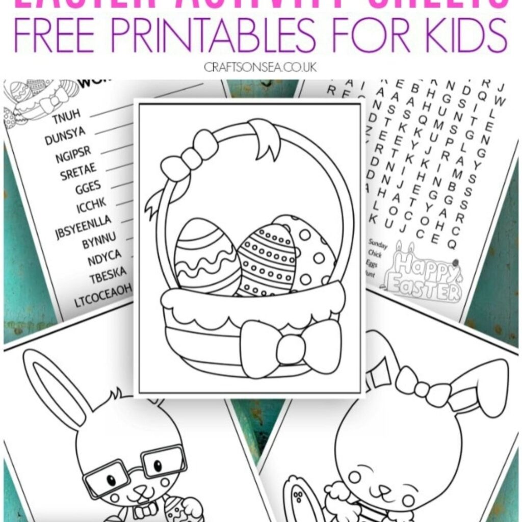 Free Easter Activity Sheets Free Easter Activity Sheets