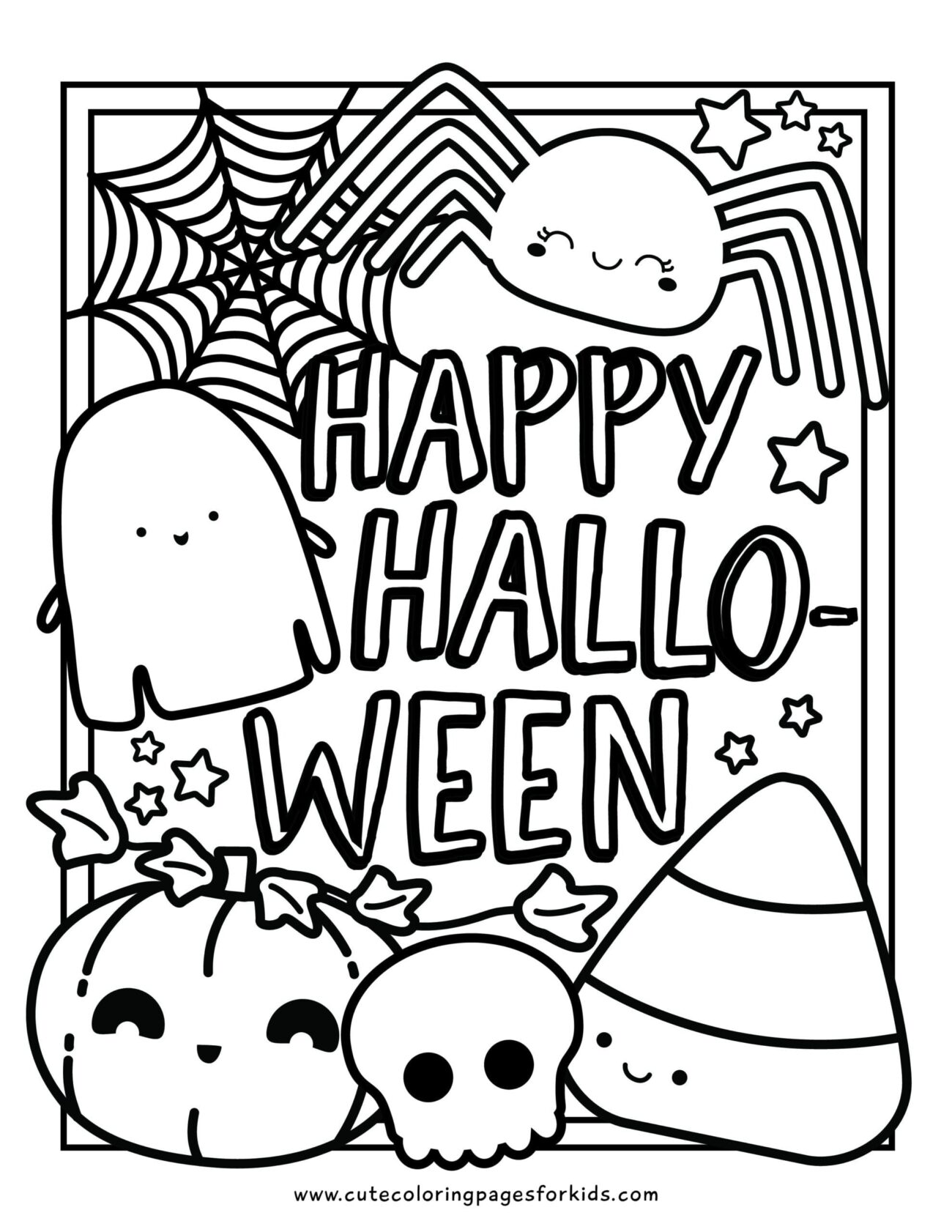 Free Halloween Printables For Kids - Free Halloween Coloring Pages: Printable Fun! - Printables for Everyone