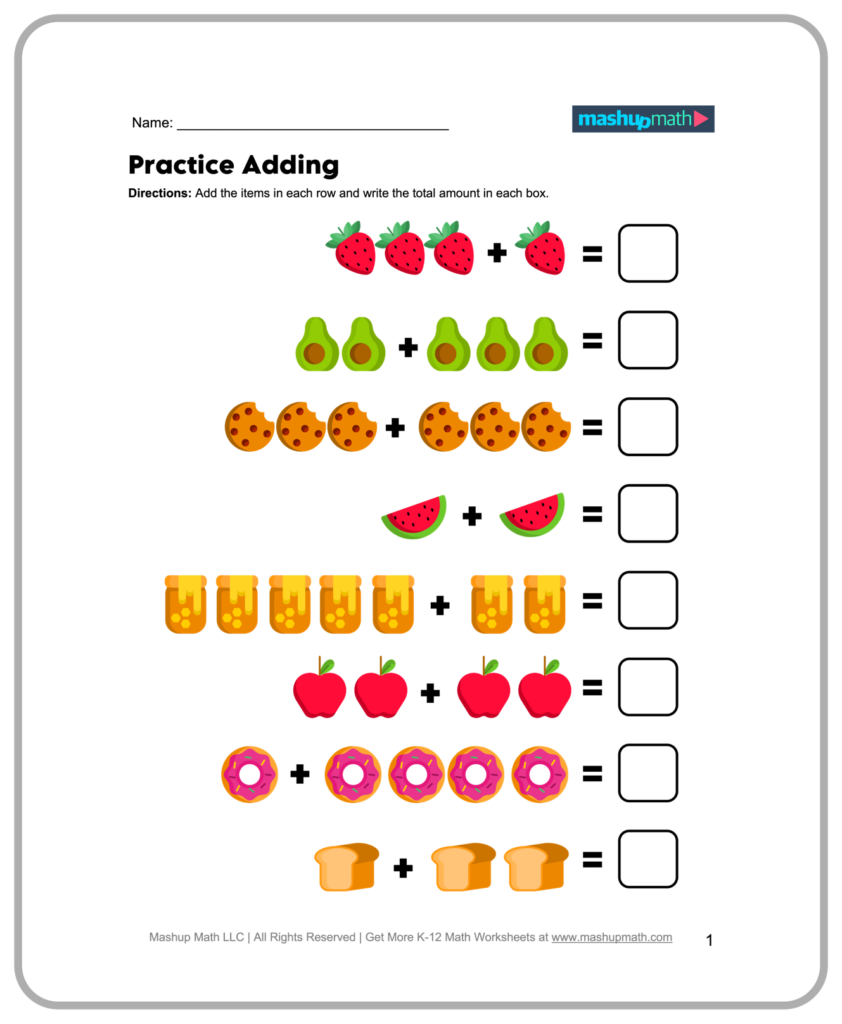 Free Math Worksheet For Preschoolers – Free Printable Preschool Math Worksheets – Mom Printable Free Math Worksheet For Preschoolers - Free Printable Preschool Math Worksheets - Mom Printable