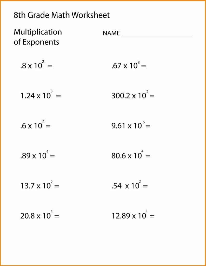 Free Math Worksheets For 8Th Graders Printable – Printable Board Games Free Math Worksheets For 8Th Graders Printable - Printable Board Games