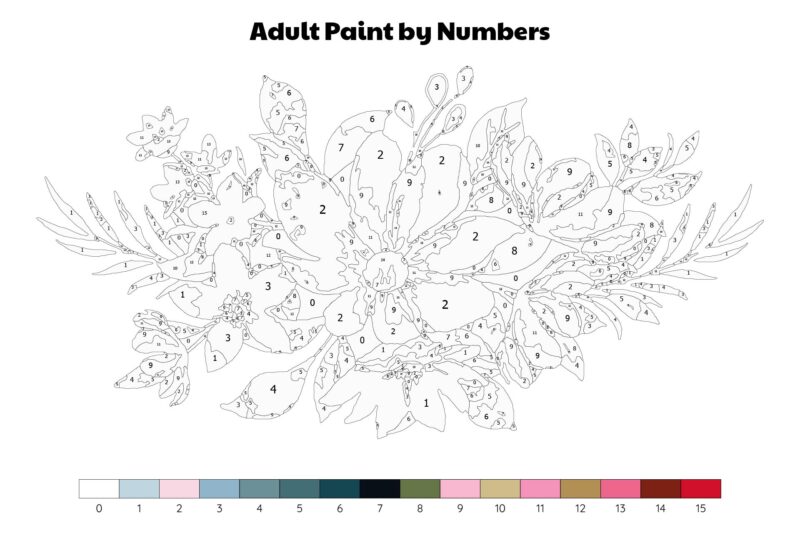 Free Paint By Numbers Printable