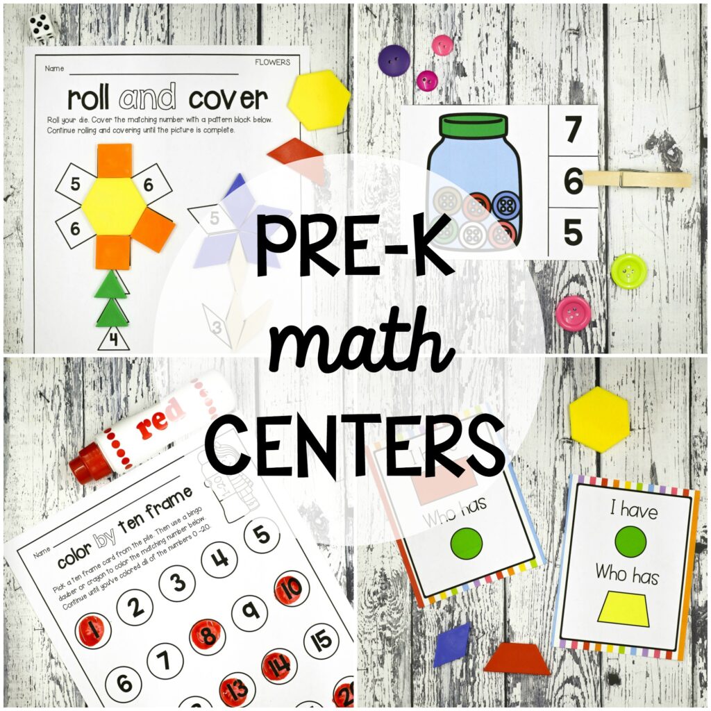 Free Pre K Math _ Kindergarten Math Worksheets – MXJW