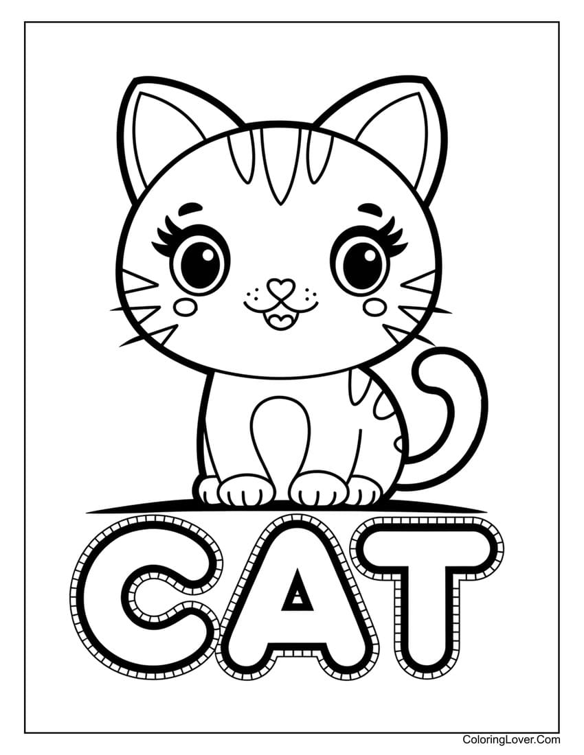 Free Preschool Coloring Pages Printable - Printable Preschool Color Pages - Printable Preschool Worksheets