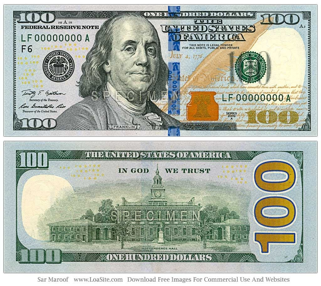 Free Printable 100 Dollar Bill | Fanny Printable Free Printable 100 Dollar Bill | Fanny Printable