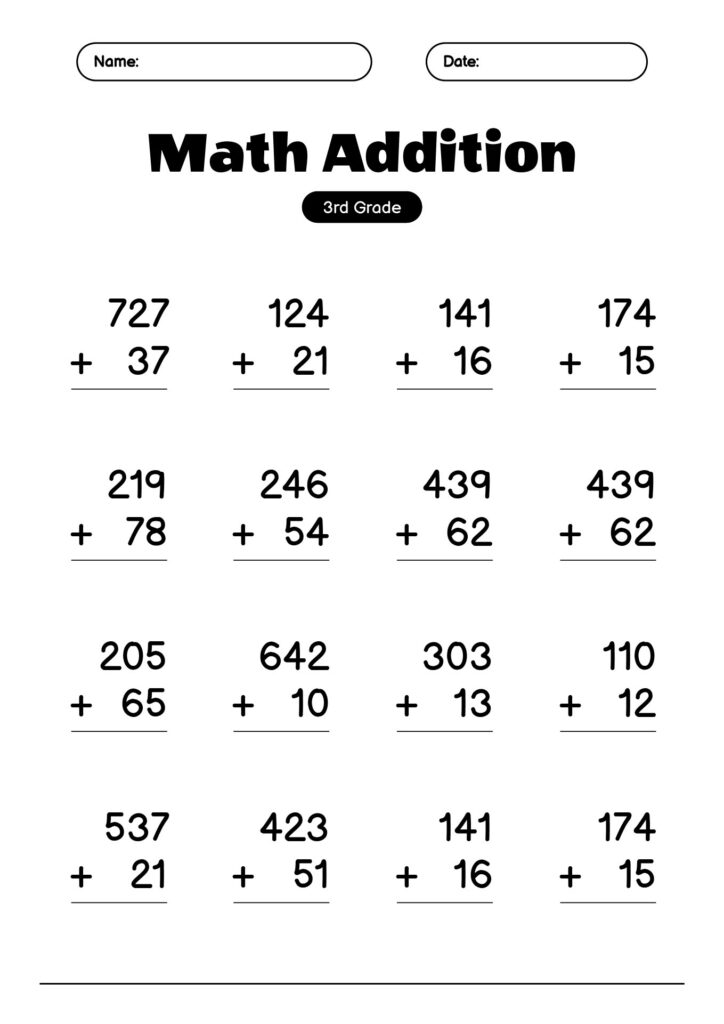 Free Printable 3Rd Grade Math Worksheets | Plan Your Year Easily! Free Printable 3Rd Grade Math Worksheets | Plan Your Year Easily!