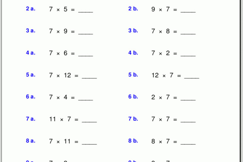 Free Printable 8th Grade Math Worksheets