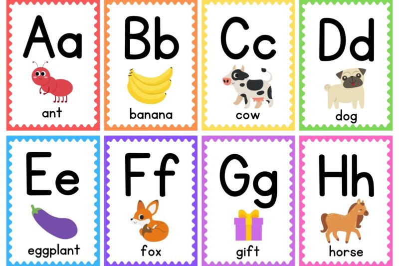 Free Printable Abc Flash Cards