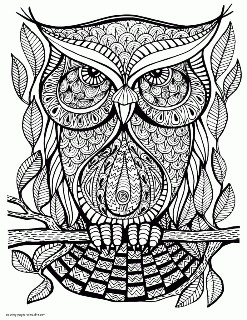 Free Printable Adult Coloring Sheets – Relax & Create