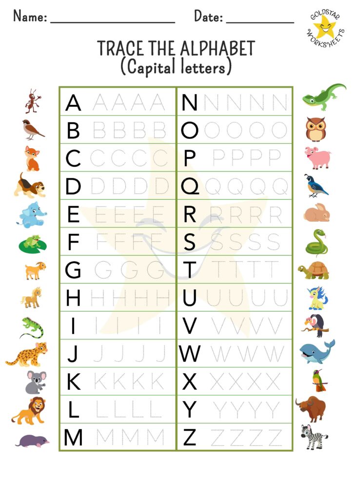 Free Printable Alphabet Letter Tracing Worksheets – Jenny Printable … Free Printable Alphabet Letter Tracing Worksheets - Jenny Printable ...