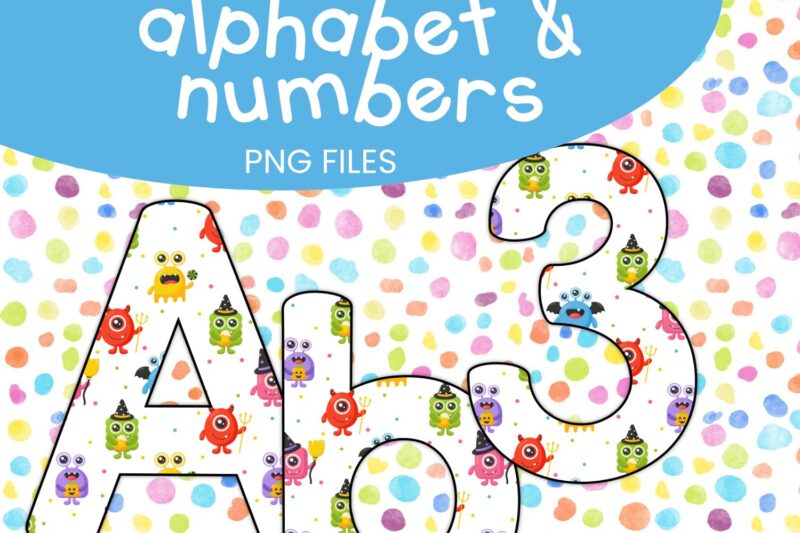 Free Printable Alphabet Letters And Numbers
