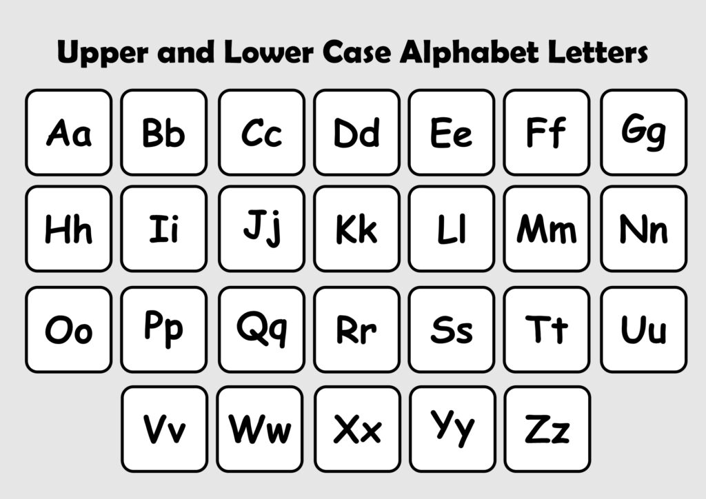 Free Printable Alphabet Letters Upper And Lower Case - Templates Printable