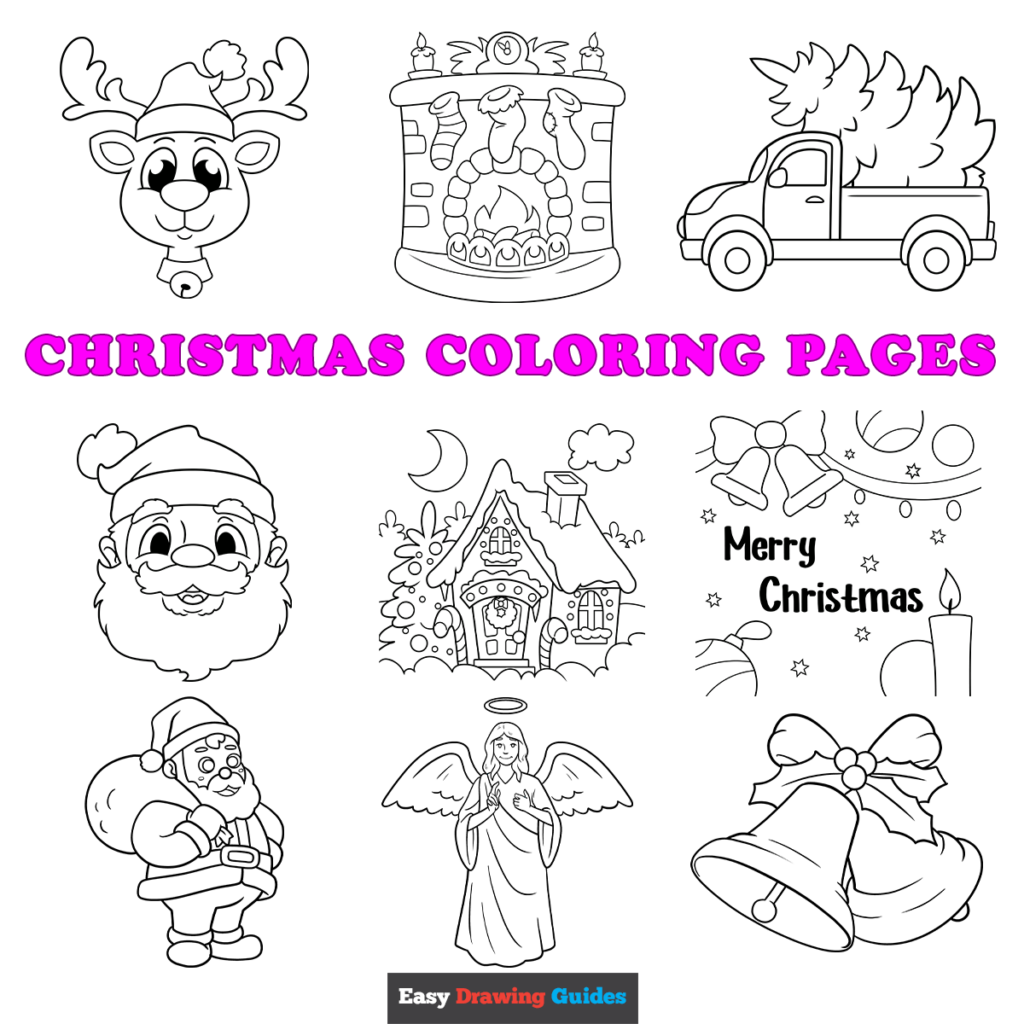 Free Printable Christmas Coloring Pages For S Easy - Infoupdate.org