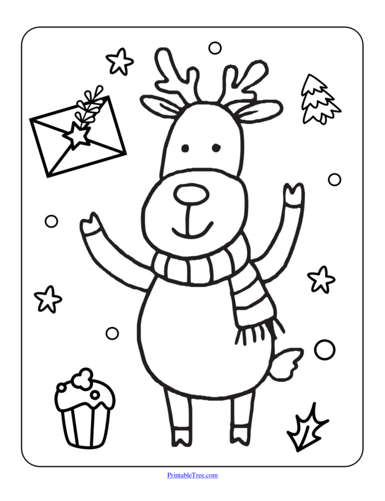 Free Printable Christmas Coloring Pages PDF for Kids and Adults Free Printable Christmas Coloring Pages PDF for Kids and Adults