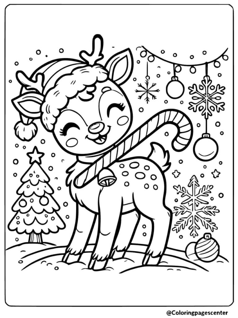 Free Printable Christmas Colouring Pages
