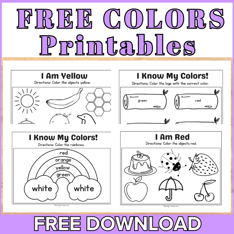 Free Printable Color Worksheets For Kids (PDF Download) | Learn Grow Aspire Free Printable Color Worksheets For Kids (PDF Download) | Learn Grow Aspire