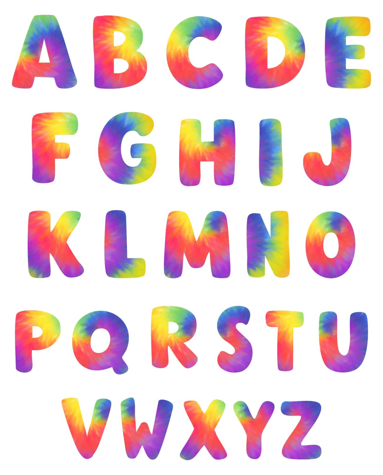 Free Printable Colorful Alphabet Letters - Fancy Alphabet Letters Templates - 10 Free PDF Printables | Printablee