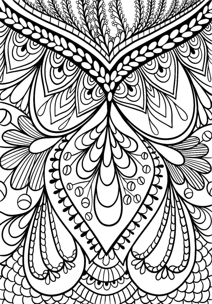 Free Printable Coloring Books For Adults - FREE Printable A-Z
