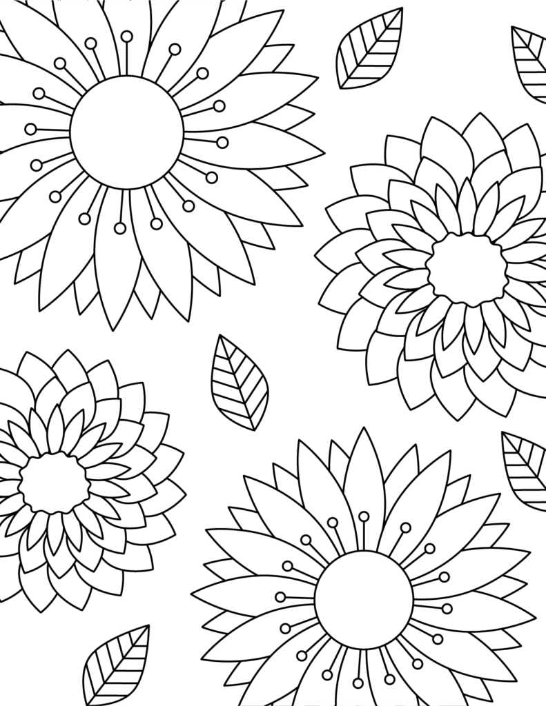 Free Printable Coloring Pages for Teens - Worksheets Library