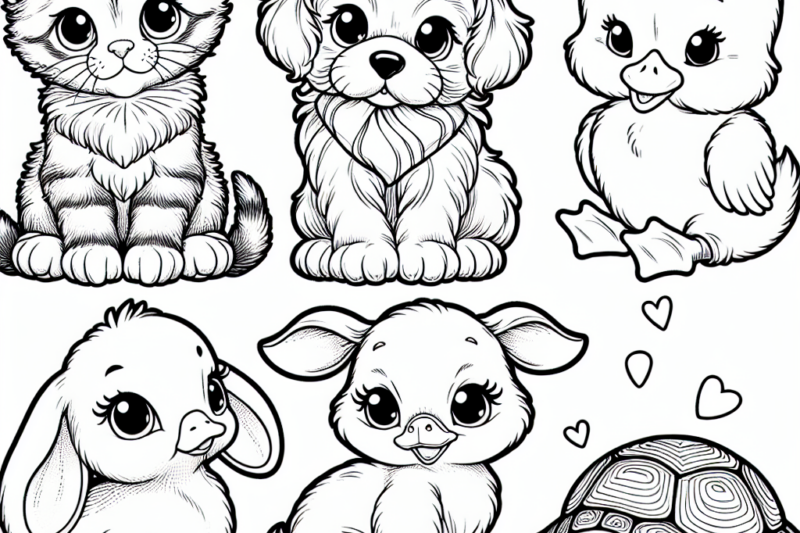 Free Printable Coloring Pages Of Cute Animals