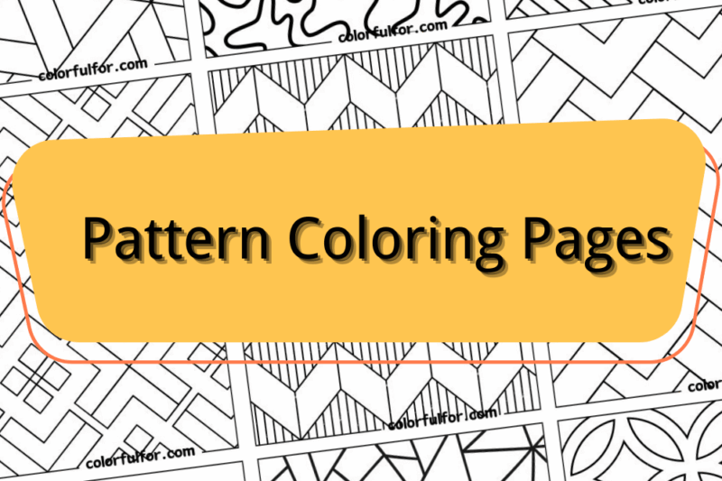 Free Printable Coloring Pages Patterns