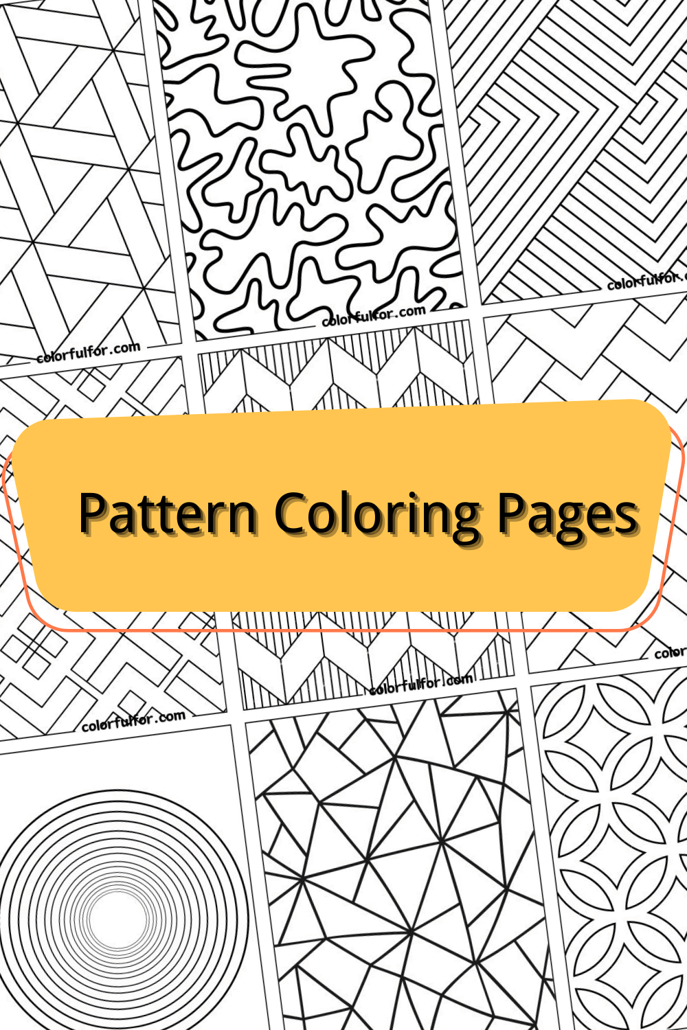 Free Printable Coloring Pages Patterns - 37 Free Printable Pattern Coloring Pages For Kids And Adults: New ...