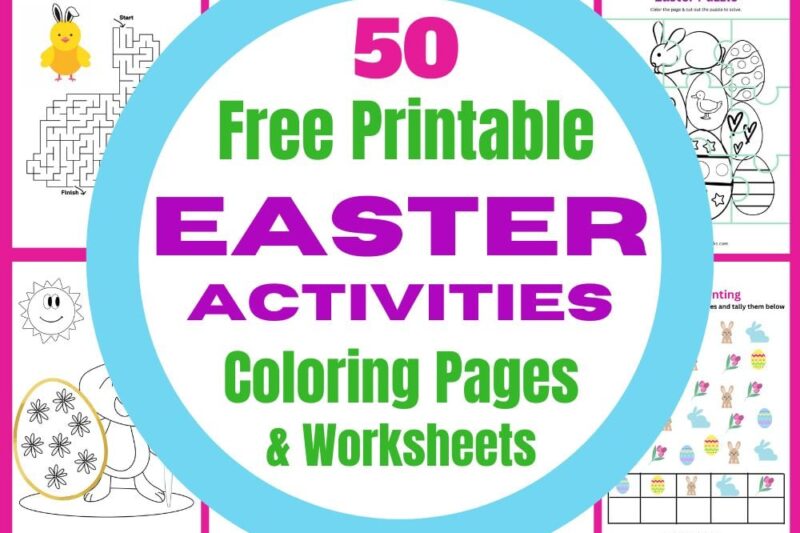 Free Printable Easter Activity Sheets