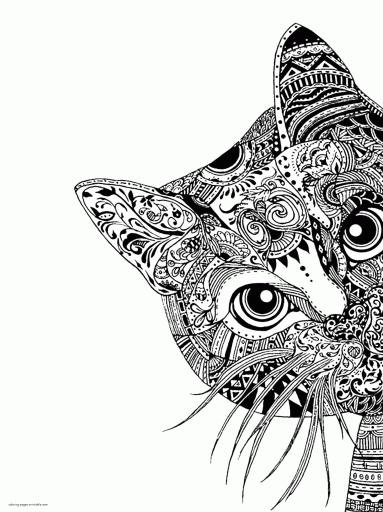 Free Printable Hard Coloring Pages Animals for Relaxation and Fun … Free Printable Hard Coloring Pages Animals for Relaxation and Fun ...