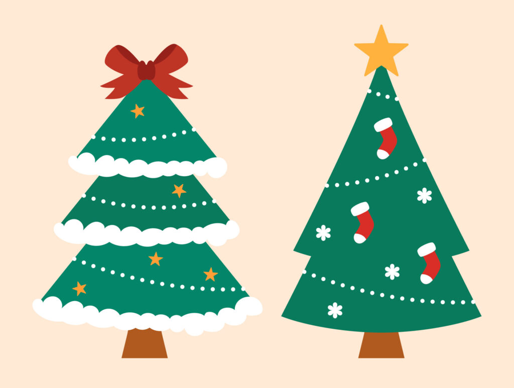 Free Printable Images Of Christmas Trees
