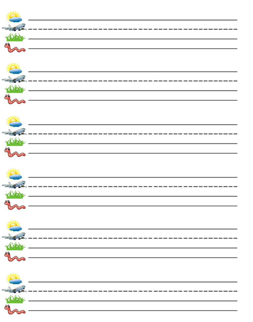 Free Printable Kindergarten Lined Paper – Printable Calendars AT A GLANCE Free Printable Kindergarten Lined Paper - Printable Calendars AT A GLANCE
