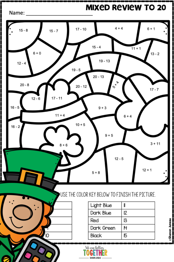 Free Printable Math Coloring Sheets 2nd Grade Free Printable Math Coloring Sheets 2nd Grade