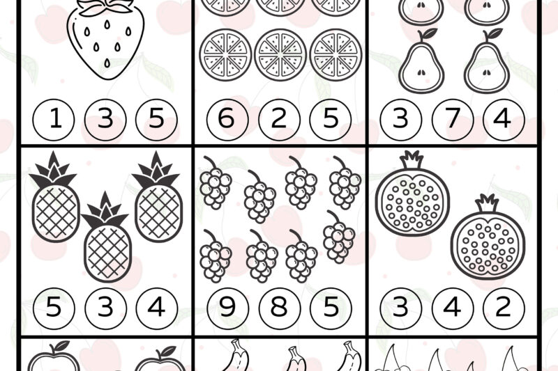 Free Printable Math Sheets For Preschoolers