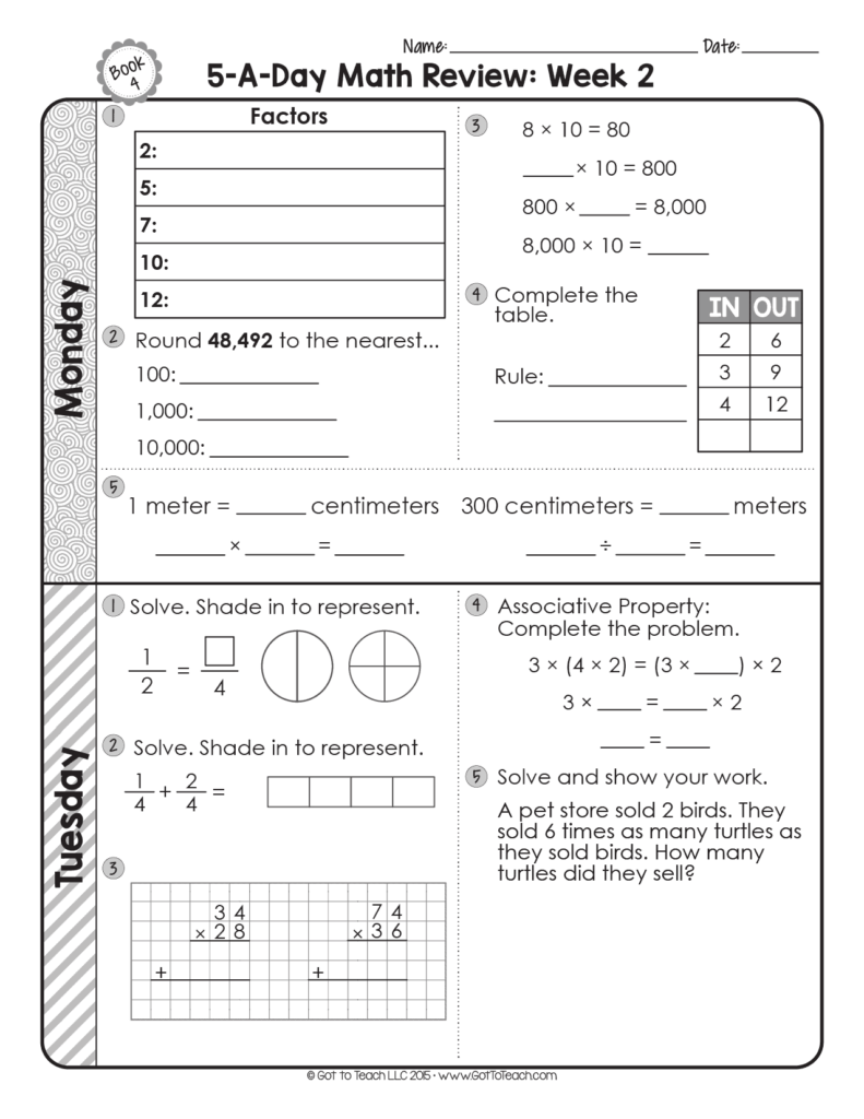 Free Printable Math Worksheets 4th Grade: Fun & Easy! – Printables for … Free Printable Math Worksheets 4th Grade: Fun & Easy! - Printables for ...