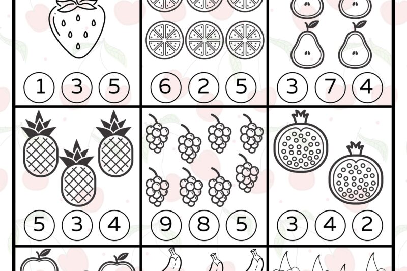 Free Printable Math Worksheets For Preschoolers