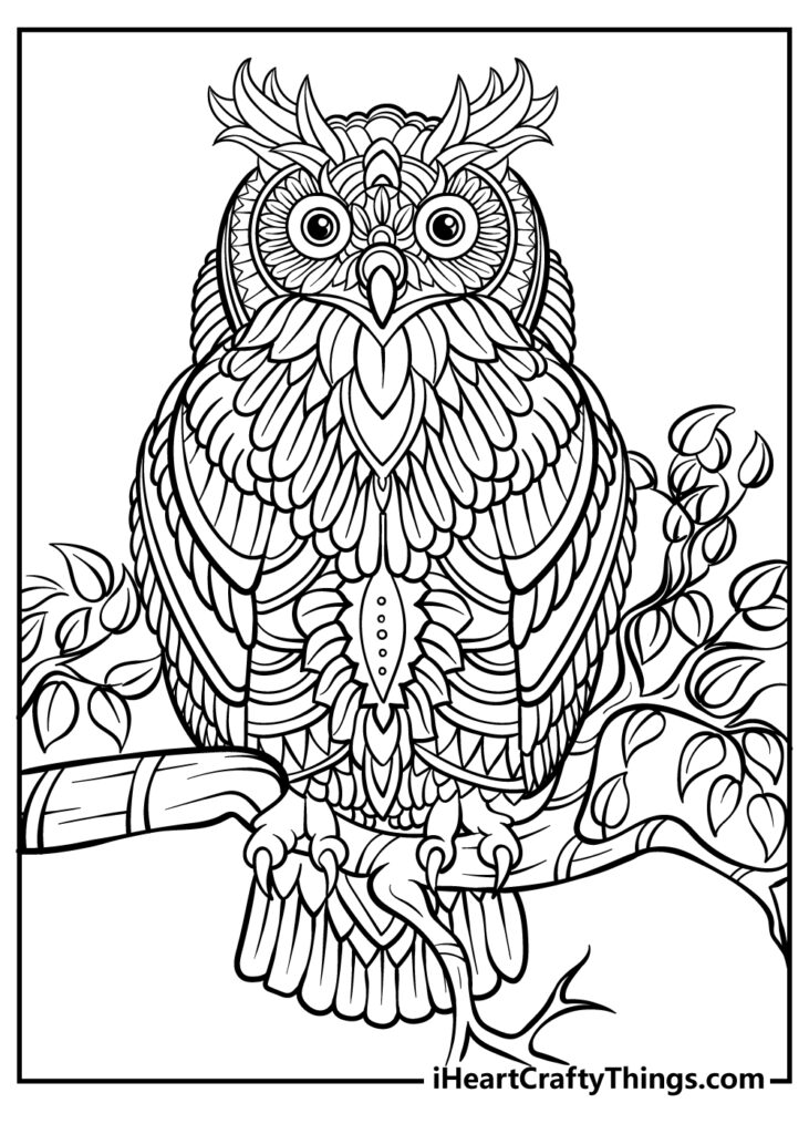 Free Printable Pages To Color For Adults - Coloring For Adults Pdf at gendarrenblog Blog