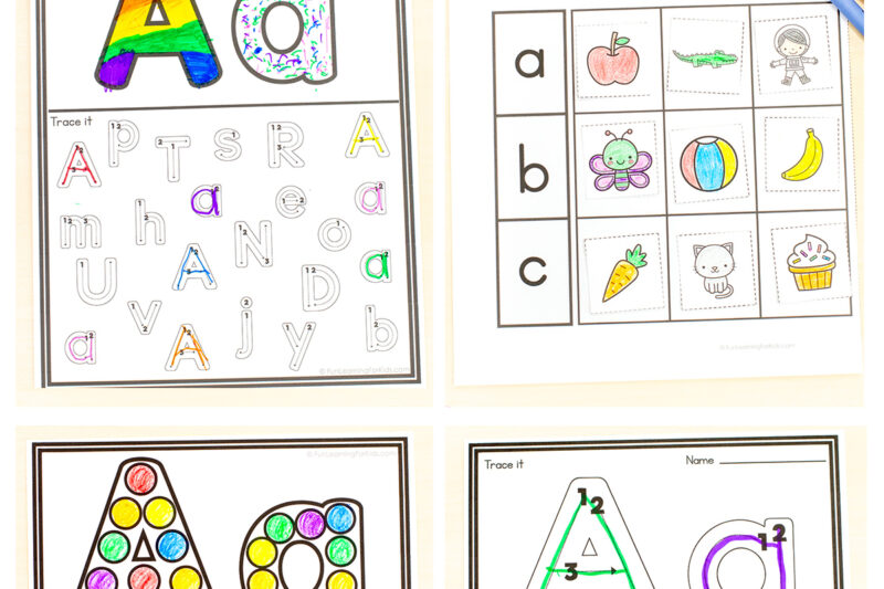 Free Printable Preschool Alphabet Worksheets