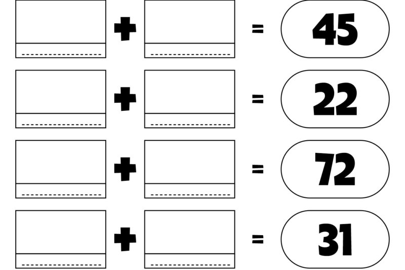 Free Printable Preschool Math Sheets