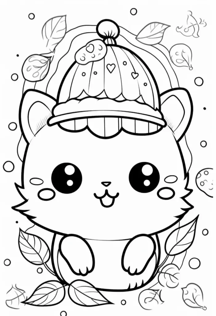 Free Printable Printable Cute Coloring Page Free Printable Printable Cute Coloring Page