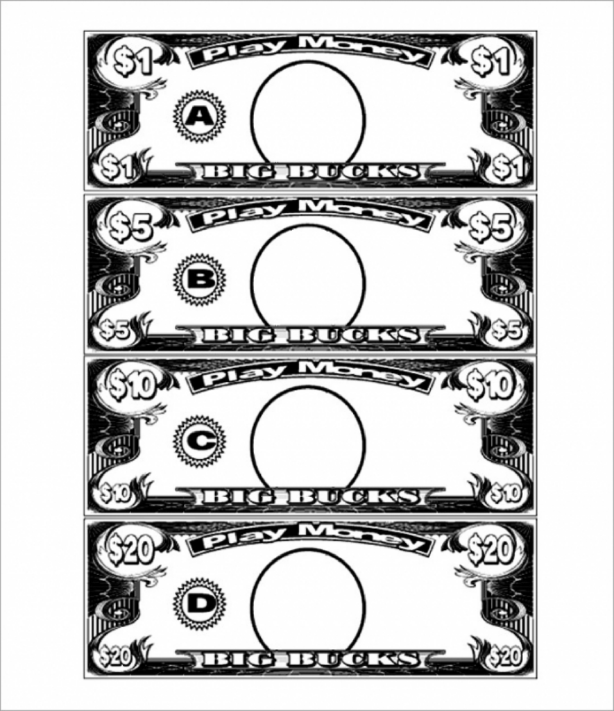 Free Printable Printable Play Money Black And White – Printable Templates Free Printable Printable Play Money Black And White - Printable Templates