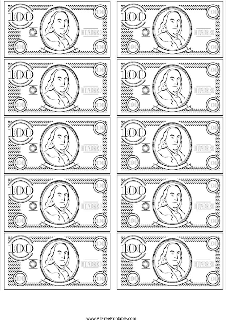 Free Printable Printable Play Money Black And White, Web with free … Free Printable Printable Play Money Black And White, Web with free ...