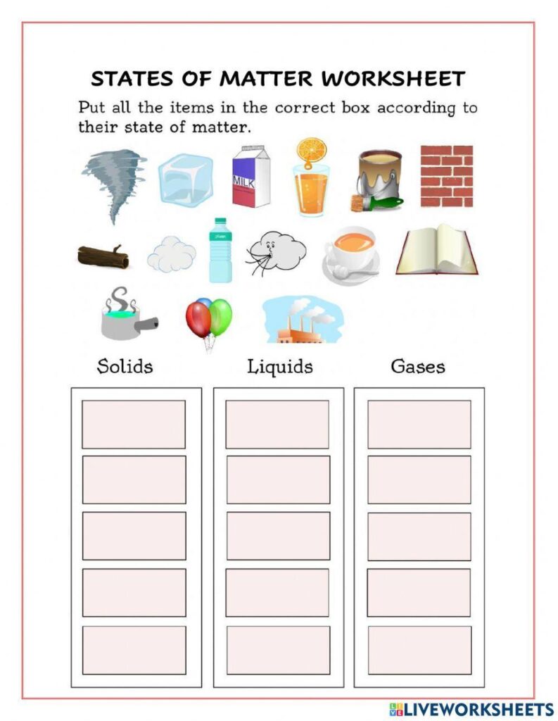 Free Printable Science Worksheets For 5th Grade Free Printable Science Worksheets For 5th Grade