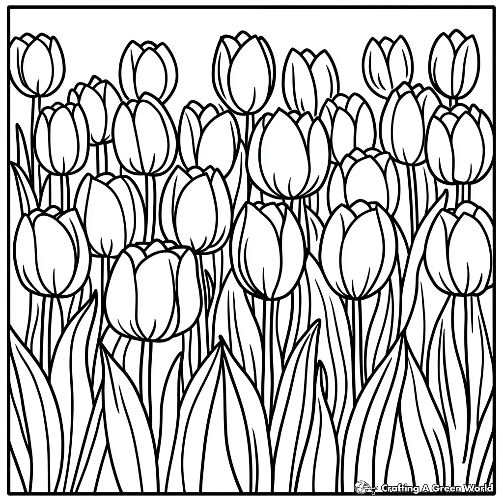 Free Printable Spring Coloring Pages For Adults - Spring Coloring Pages For Adults March Spring Coloring Page By Calico