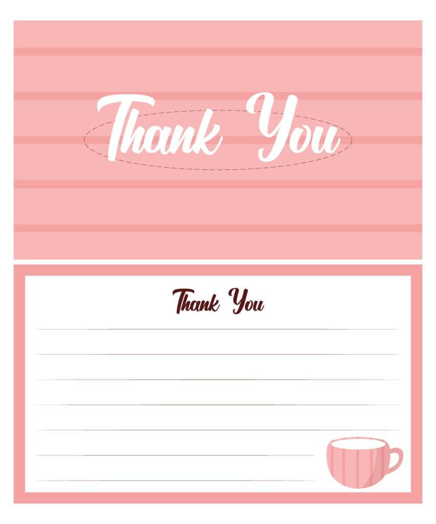 Free Printable Thank You Posters Free Printable Templatesthank You Note ...