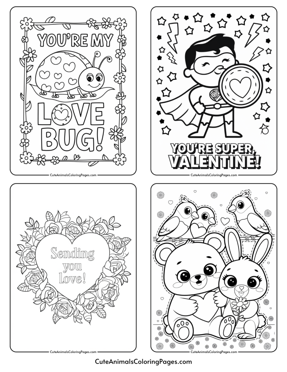 Free Printable Valentine Cards Black And White - Black and White Printable Valentine Cards (25+ Free PDF Pages) - Cute ...