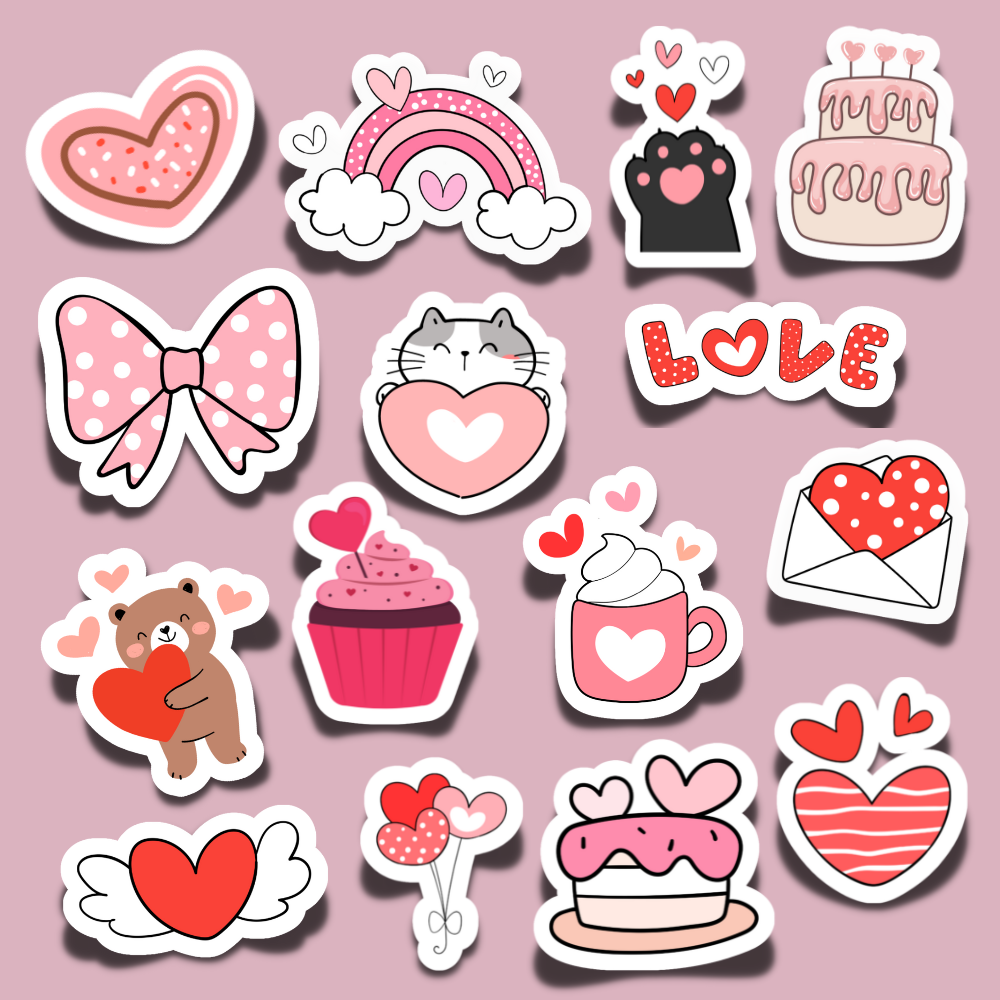 Free Printable Valentine Stickers Printable – Printable New Year Banners Free Printable Valentine Stickers Printable - Printable New Year Banners