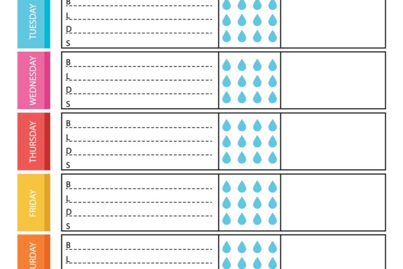 Free Printable Weekly Meal Plan