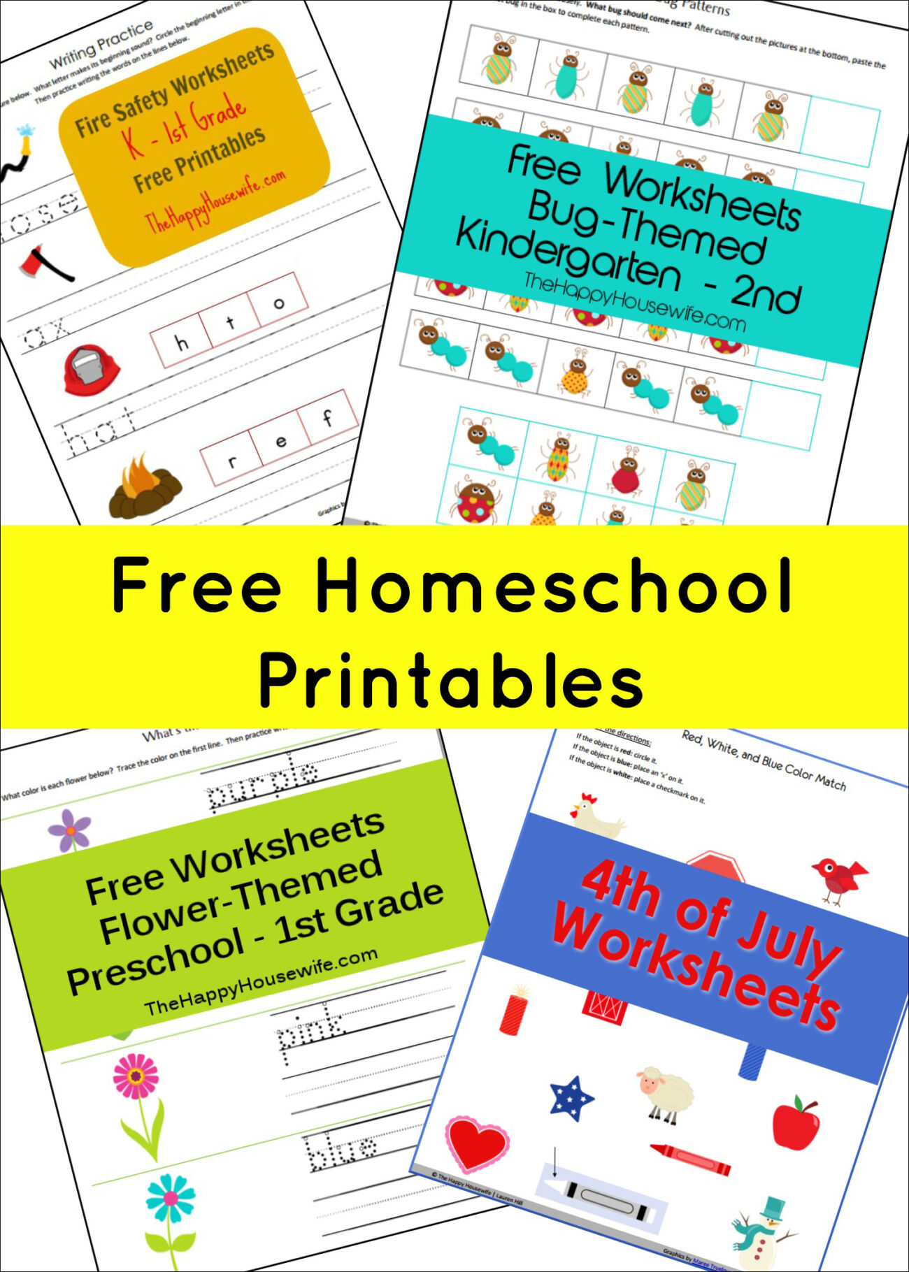 Free Printable Worksheets For Homeschool - Homeschool Free Printables - The Happy Housewife™ :: Home Schooling